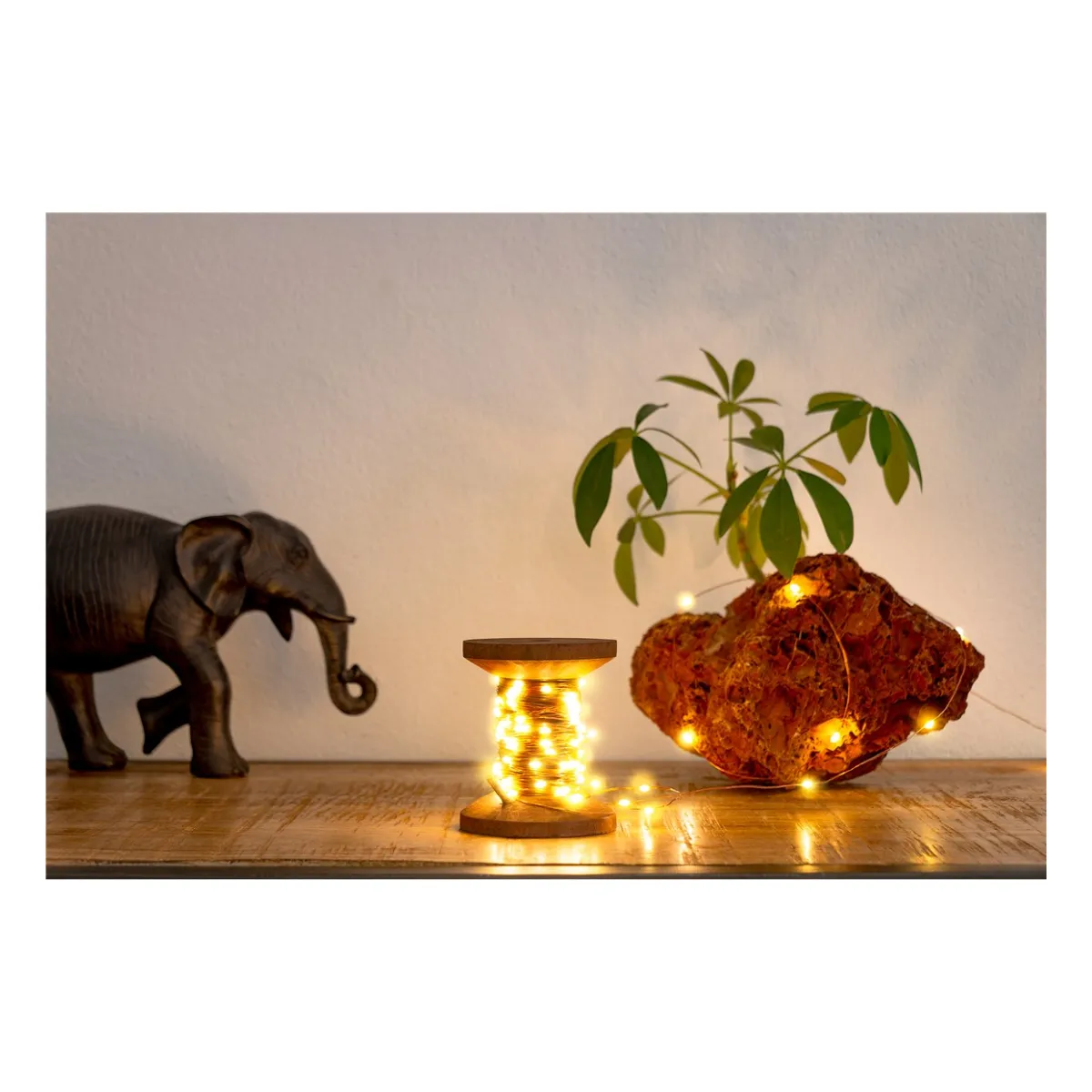 Goobay LED-Lichterkette “Garnspule“, klein