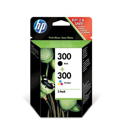 HP MultiPack '300' schwarz + farbig