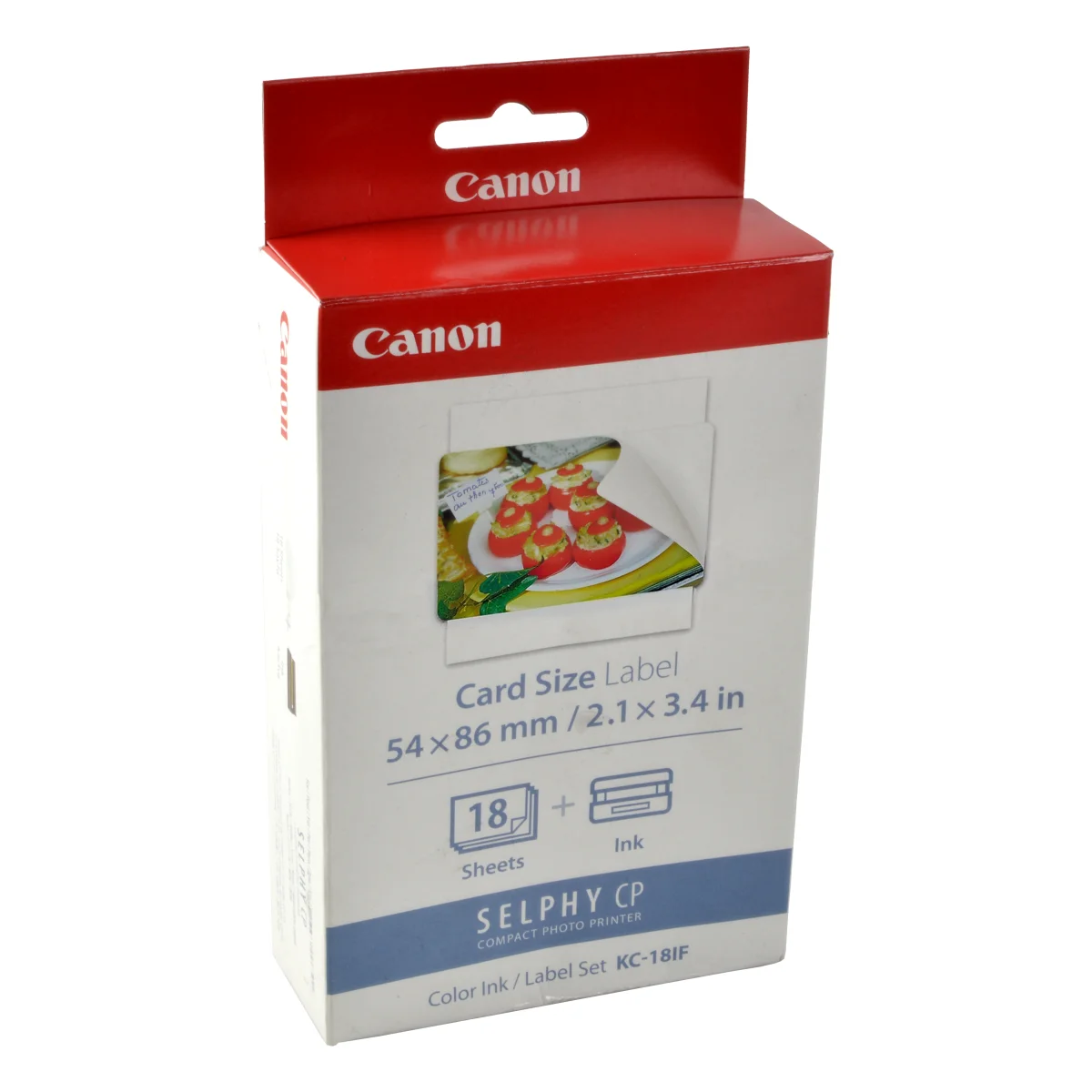 Canon KC-18IF Farbkartusche + Sticker-Papier 54x86mm (7741A001)
