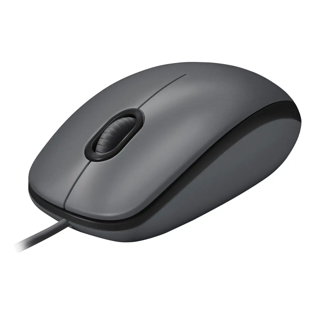 Logitech Mouse M100 grau