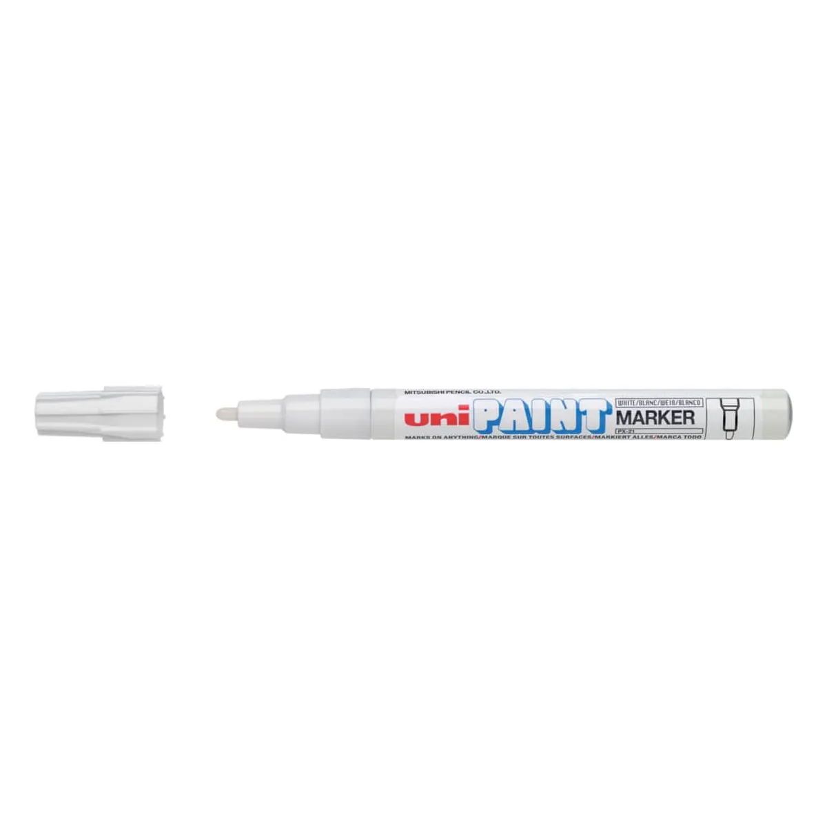 Faber-Castell Lackmalstift uni-ball® PX-21 weiß