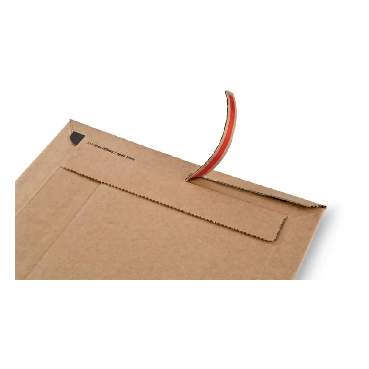 ColomPac Versandtaschen Wellpappe 235x340x35 mm (A4+), braun