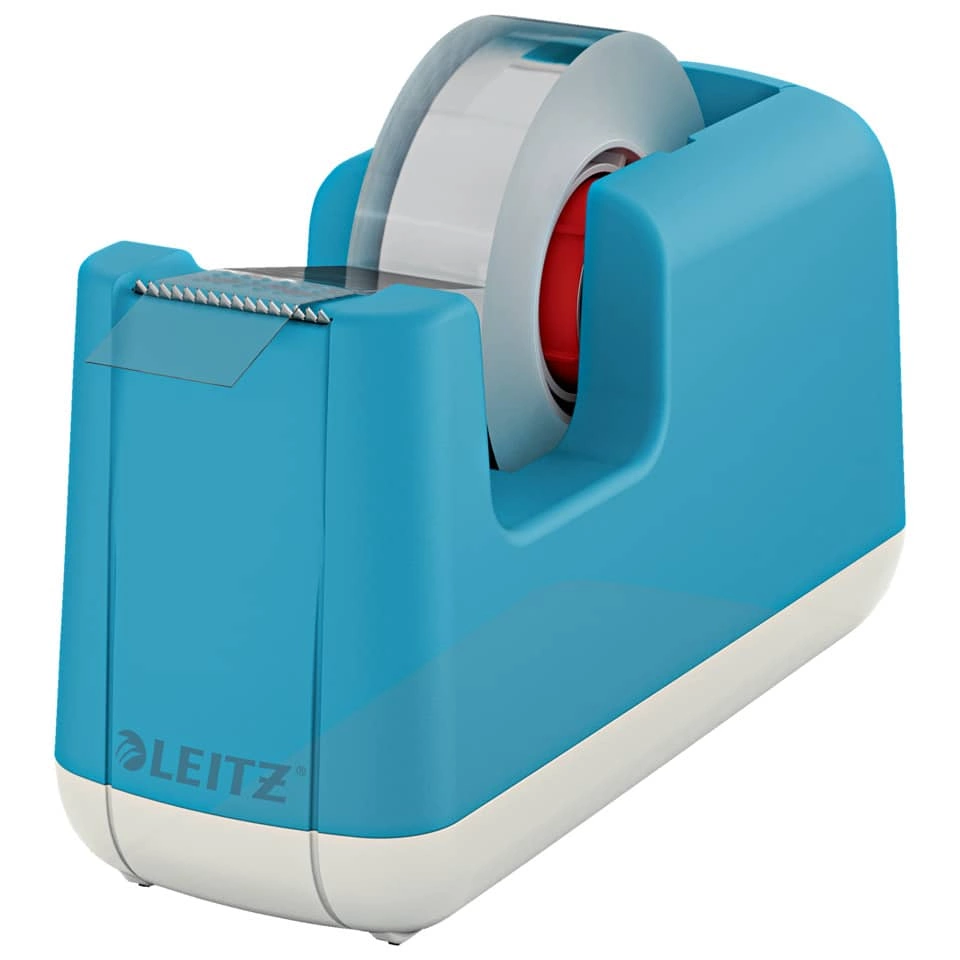 LEITZ Klebeband-Tischabroller Cosy - ABS-Kunststoff, blau matt