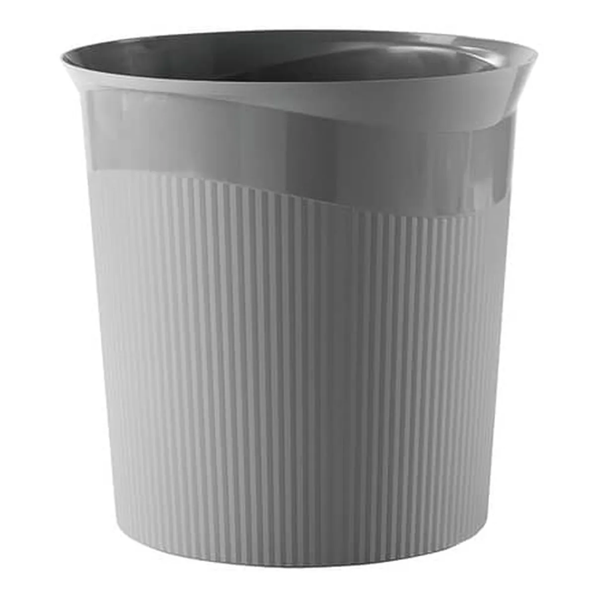 HAN Papierkorb Re-LOOP - 13 Liter, rund, dunkelgrau