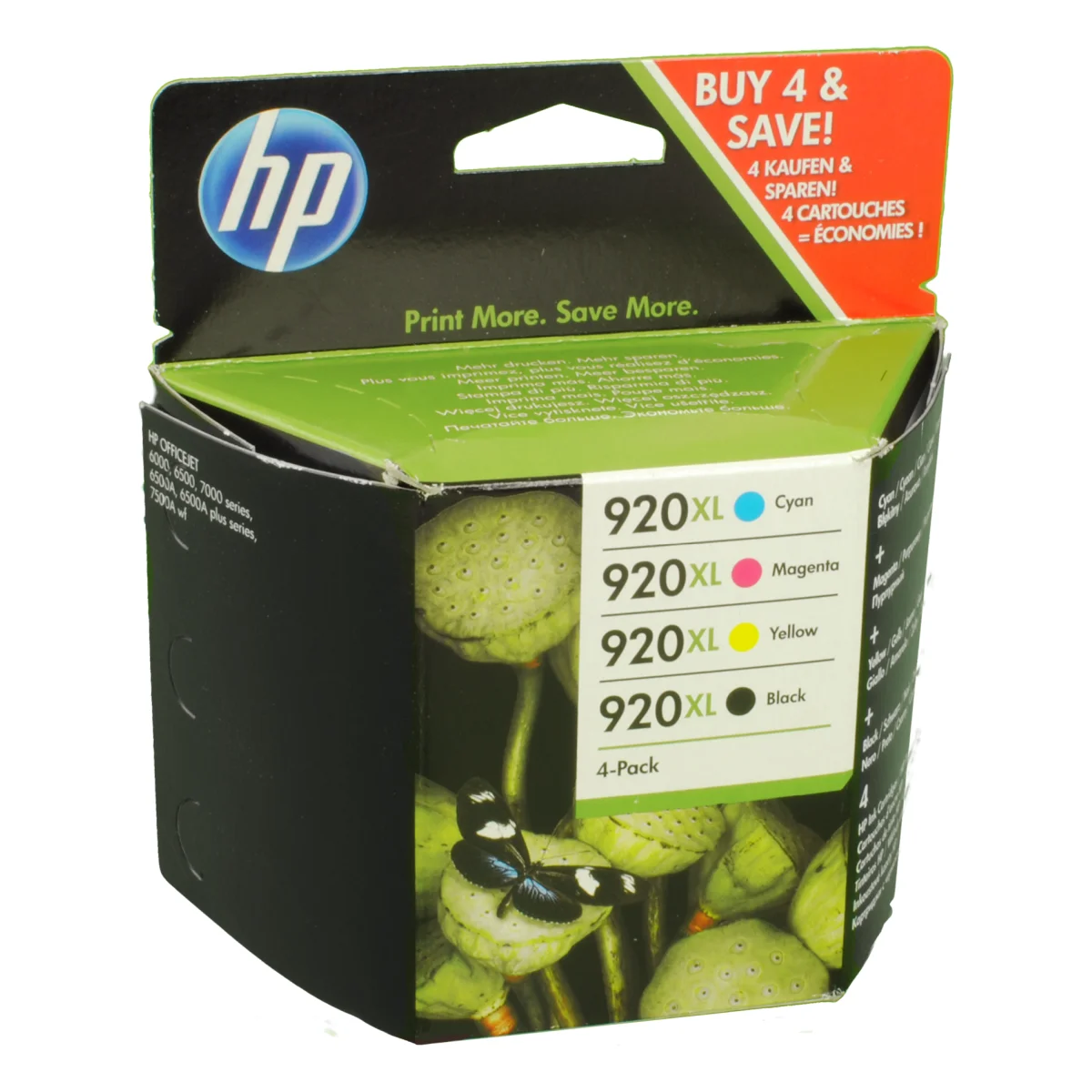 4 HP Tinten C2N92AE  920XL  4-farbig