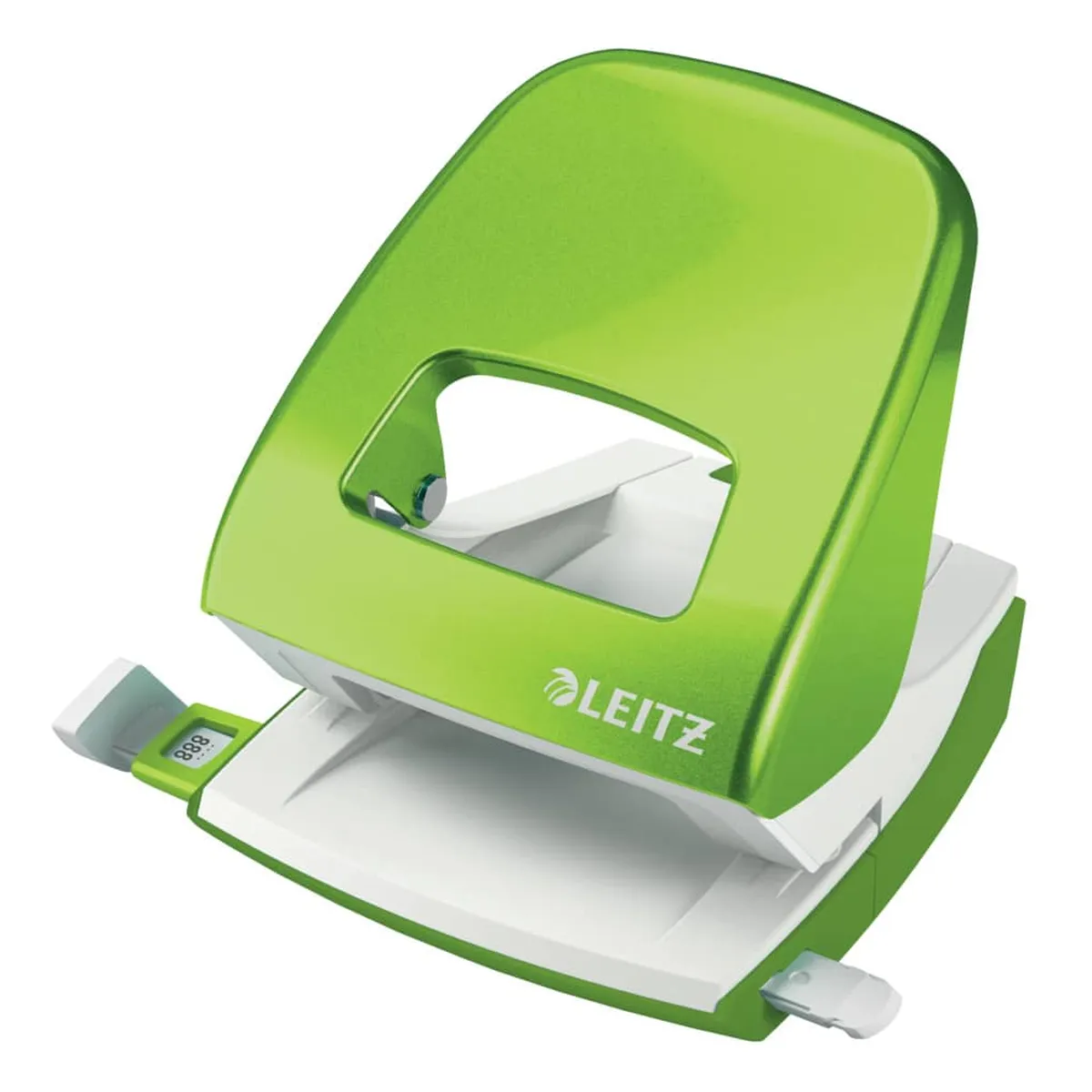 Leitz Bürolocher NeXXt - 30 Blatt, grün metallic