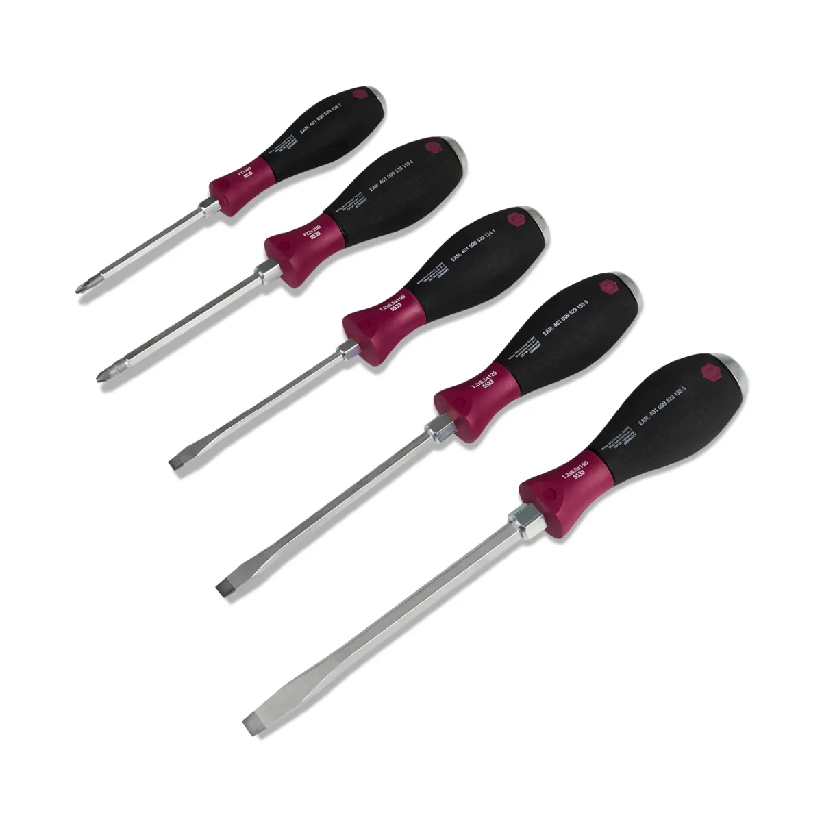 Wiha Schraubendreher Satz MicroFinish® 5 tlg. 