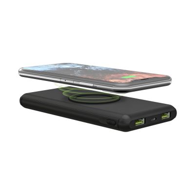 Wireless Schnelllade-Powerbank 10.000 mAh (USB-C™ PD, QC 3.0)