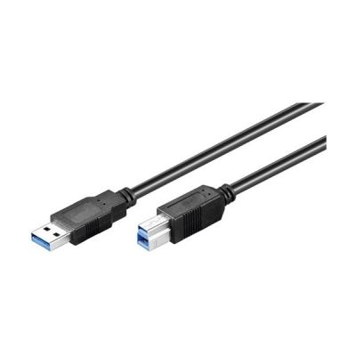 Goobay USB 3.0 SuperSpeed Kabel, schwarz
