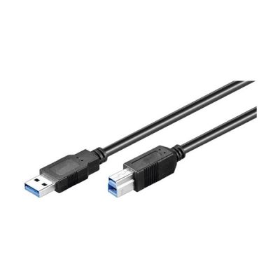 USB 3.0 SuperSpeed Kabel, schwarz