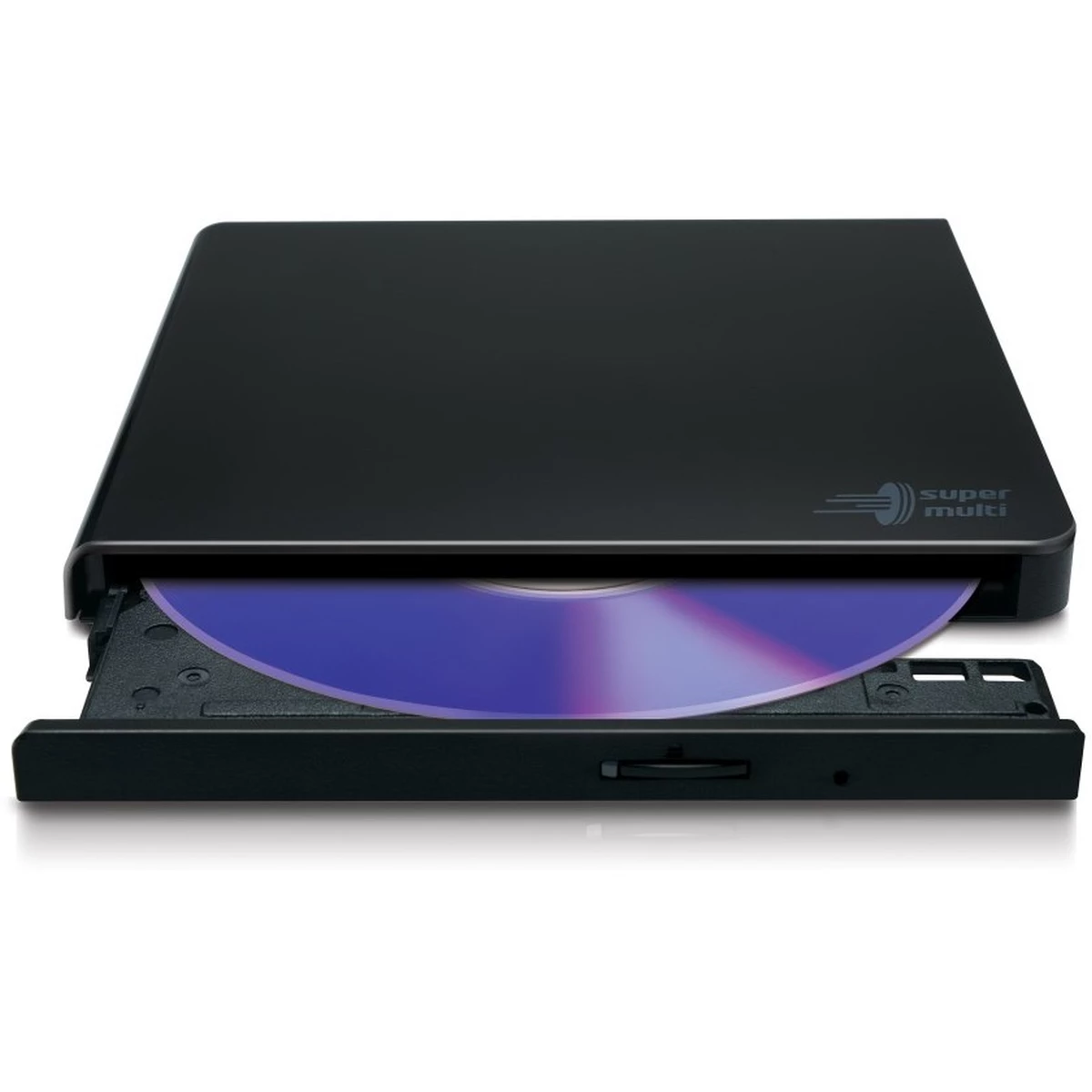 Hitachi-LG Externer DVD-Brenner HLDS GP57EB40 Slim USB schwarz
