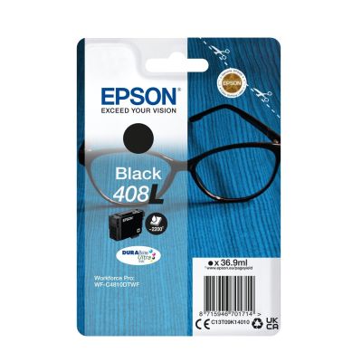 Epson XL Druckerpatrone '408L' schwarz 36,9 ml