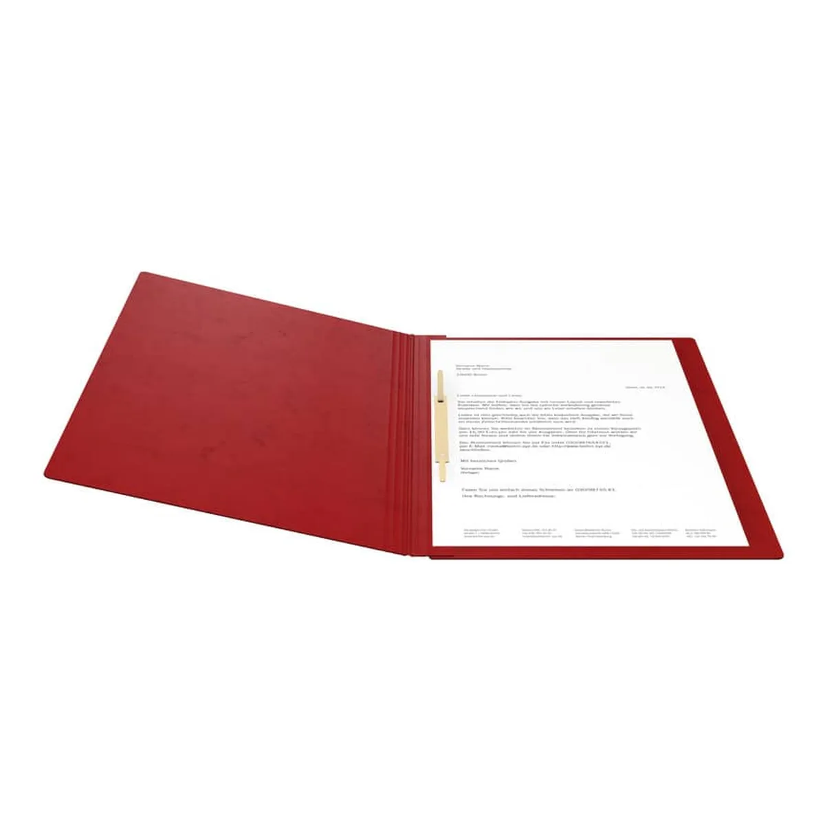 EXACOMPTA Schnellhefter - A4, 350 Blatt, Colorspan-Karton, 355 g/qm, rot