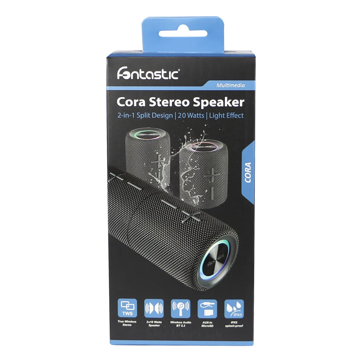 Fontastic 2-in-1 TWS Lautsprecher “Cora“ 20Watt