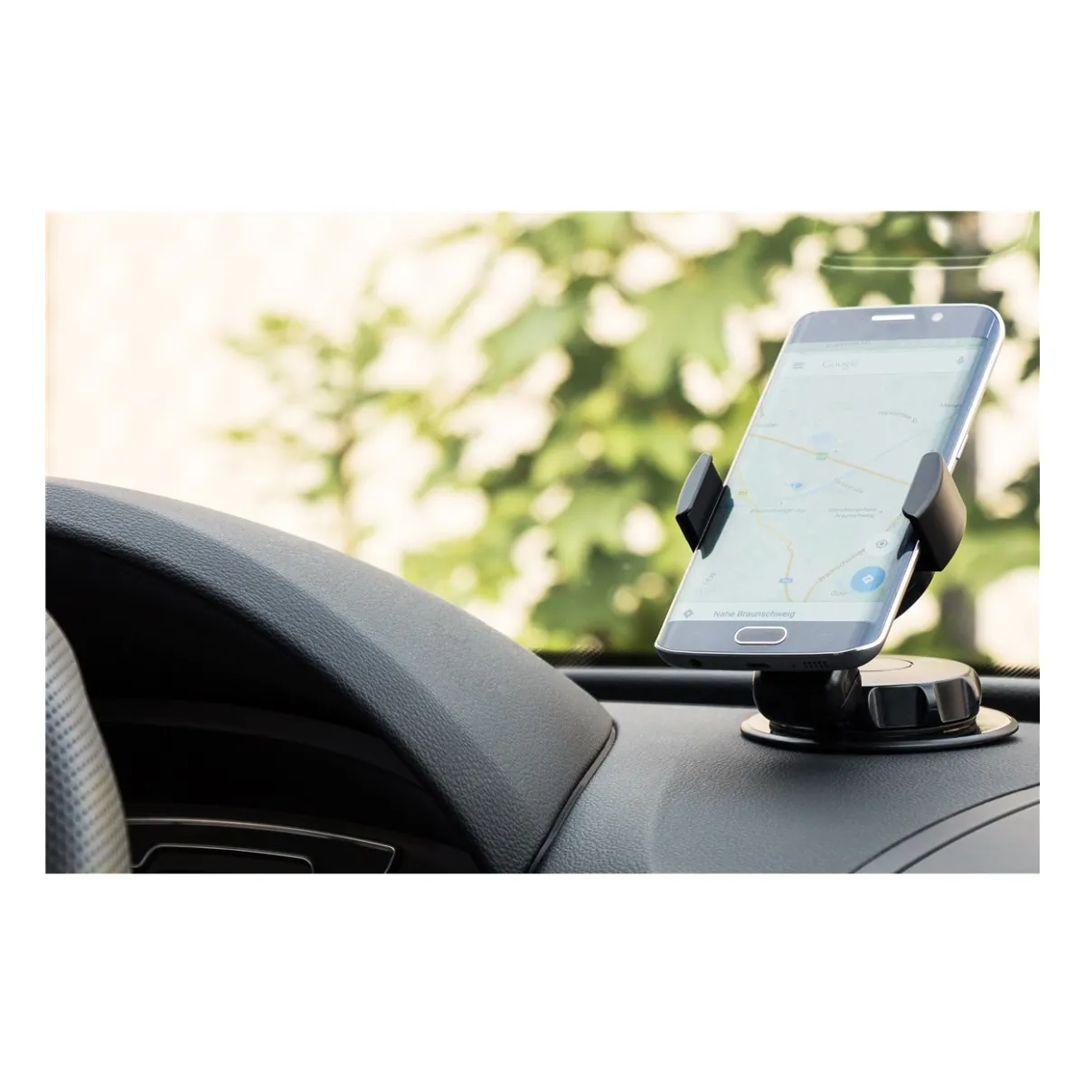 Goobay Saugnapf Smartphone KfZ-Halterung Slim
