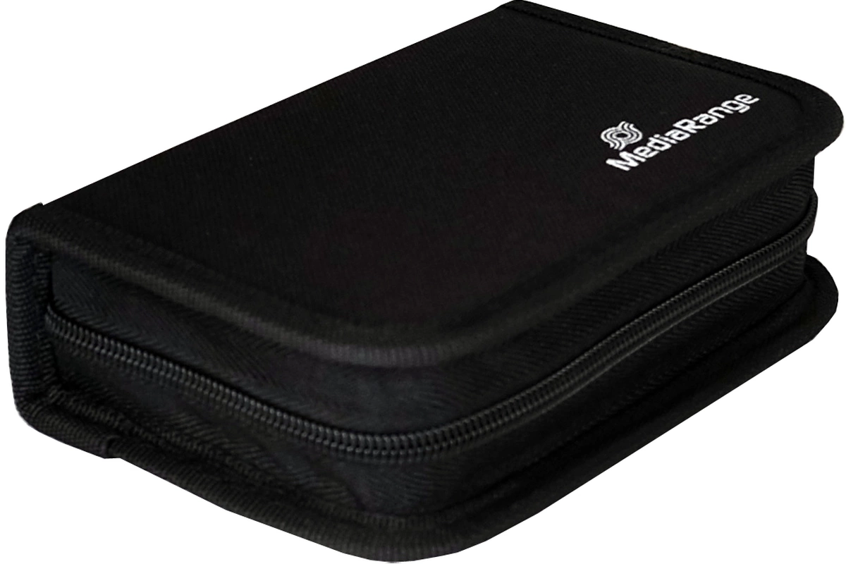 MediaRange Archivierungsmappe für 6 USB-Speichersticks und 3 SD Speicherkarten