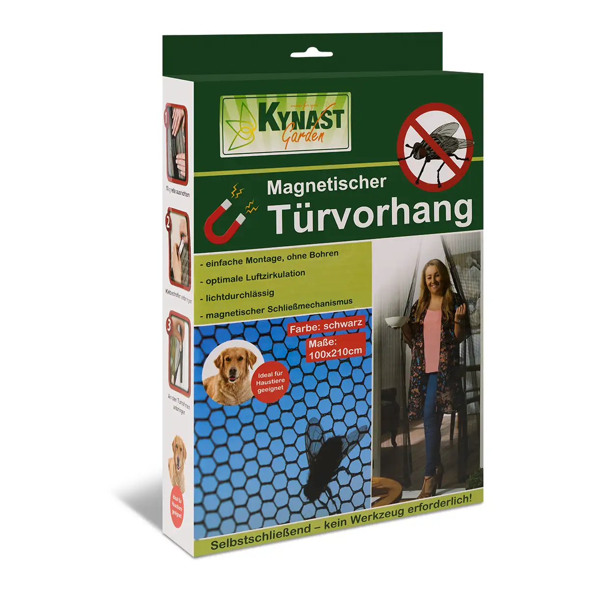 Fliegengitter Türvorhang 100x210 cm