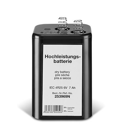 Spezialbatterie '4R25' 6V 7Ah