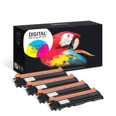 Brother TN-230 BK CMY - alternativer MultiPack Toner 'schwarz cyan magenta gelb' 6.400 Seiten - Digital Revolution