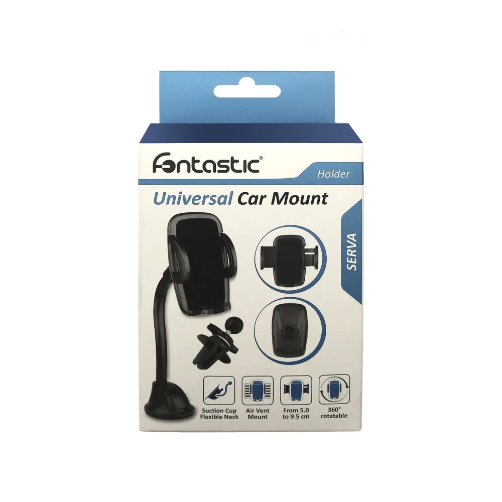 Fontastic Handy Halterung - Lüftungsgitterhalter & Saugfuß