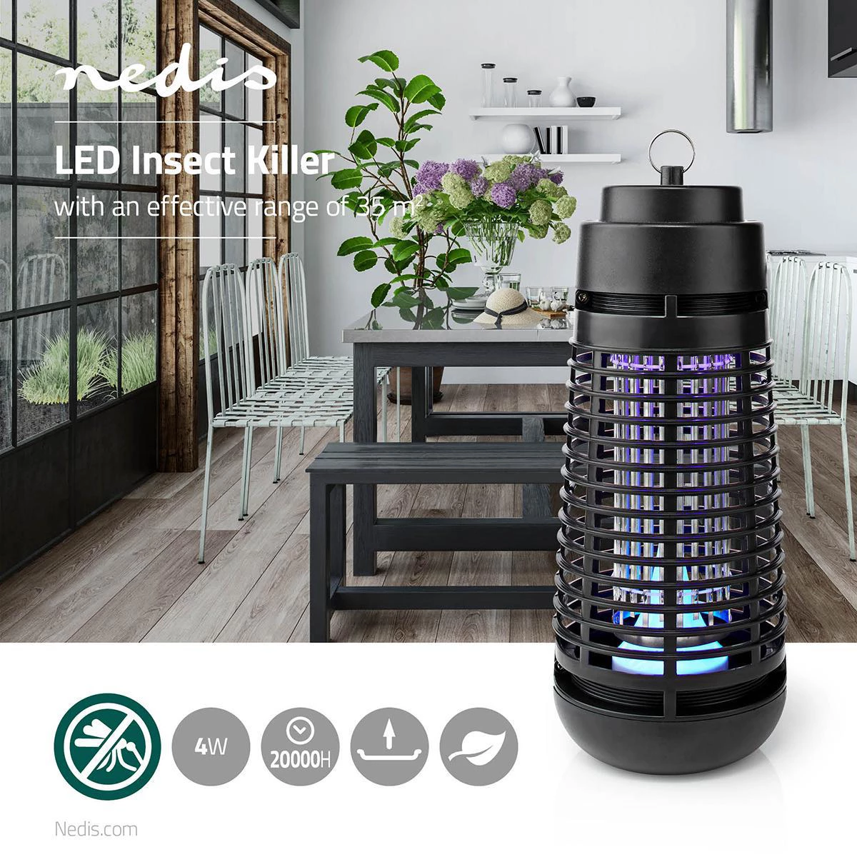 Nedis Moskito Stop-Lichtfalle