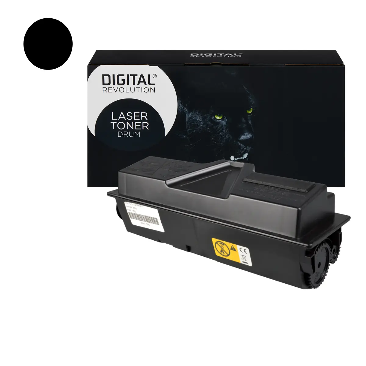 Kyocera TK-130, TK-140, TK-160, TK-170 - alternativer Toner 'schwarz' 12.000 Seiten - Digital Revolution