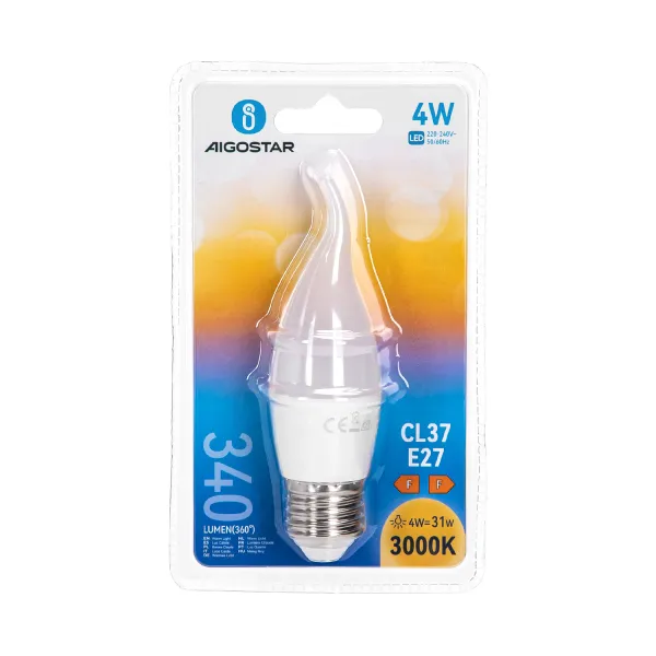 Aigostar LED 'Kerze', 4W, E27