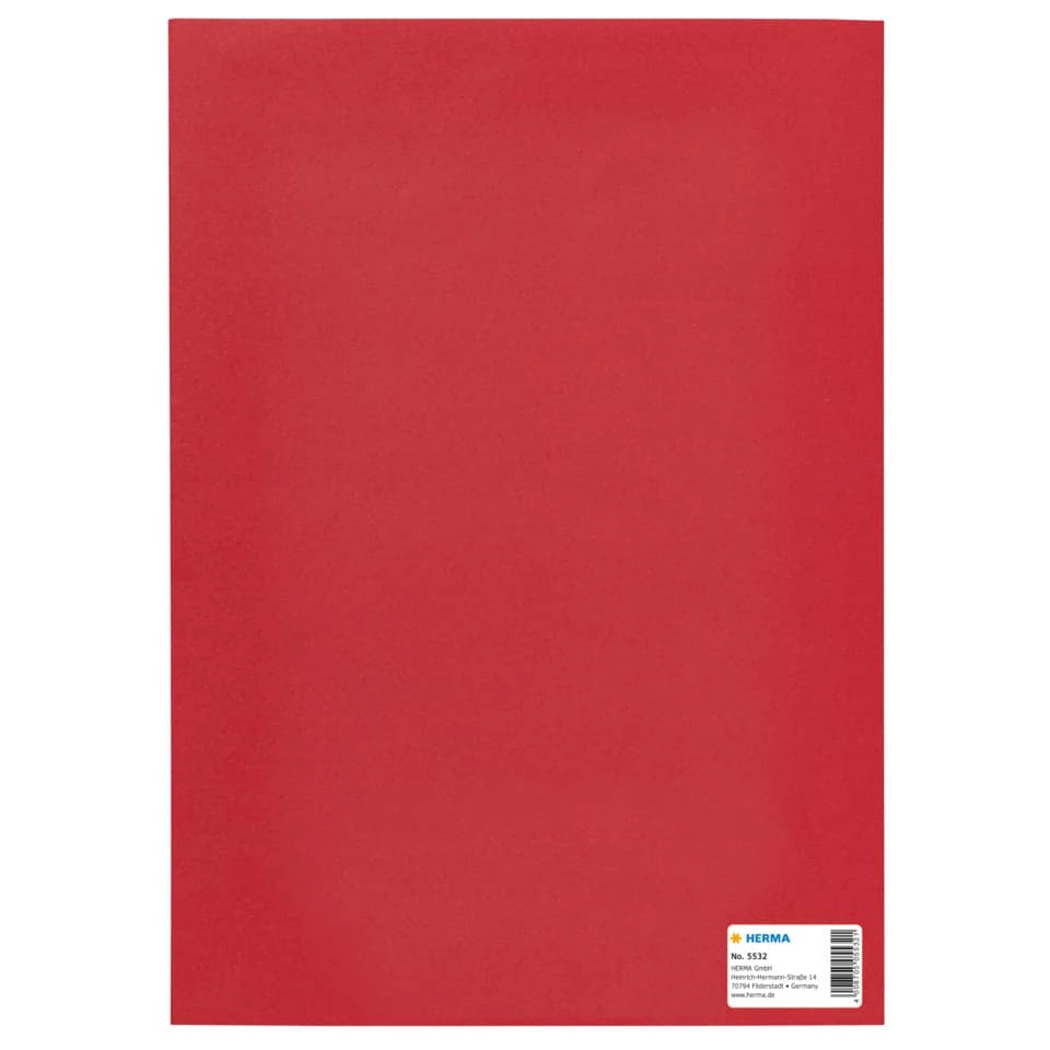 Herma Heftschoner Papier - A4, dunkelrot Herma Heftschoner Papier - A4, dunkelrot