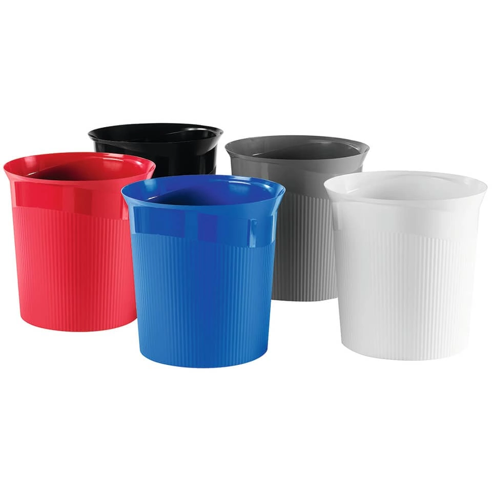 HAN Papierkorb Re-LOOP - 13 Liter, rund, rot