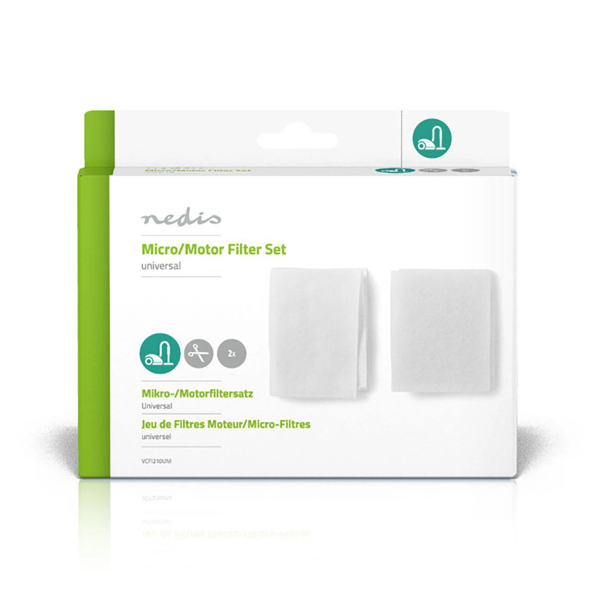 Nedis Universal-Staubsauger-Filter-Set