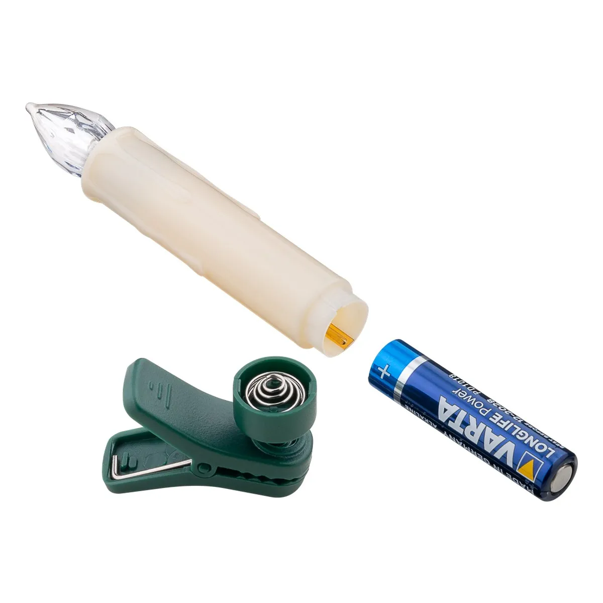 Goobay 20 kabellose LED-Weihnachtsbaumkerzen