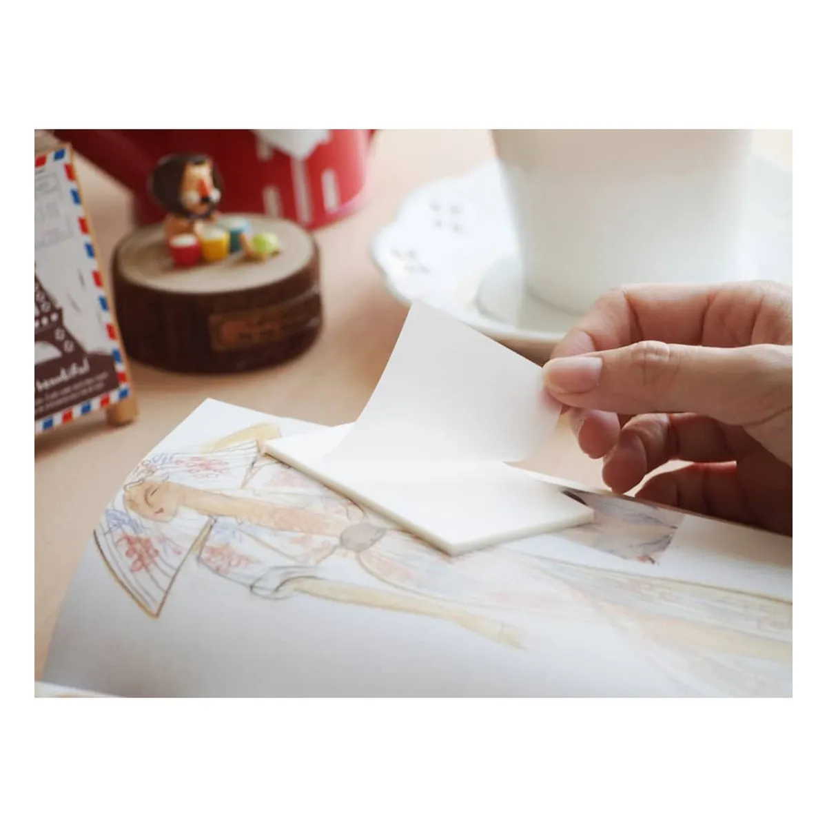 Q-Connect® Haftnotiz PP - 76 x 76 mm, halbtransparent weiß, 50 Blatt Q-Connect® Haftnotiz PP - 76 x 76 mm, halbtransparent weiß, 50 Blatt