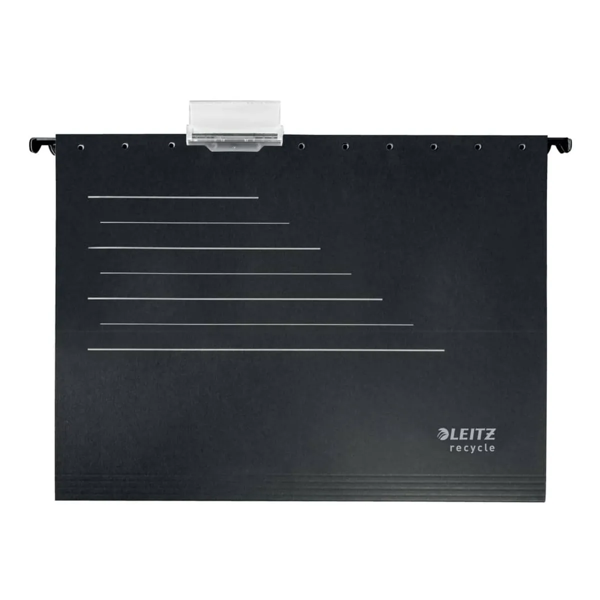 Leitz Hängemappe Alpha® Recycle - A4, Karton (RC), schwarz