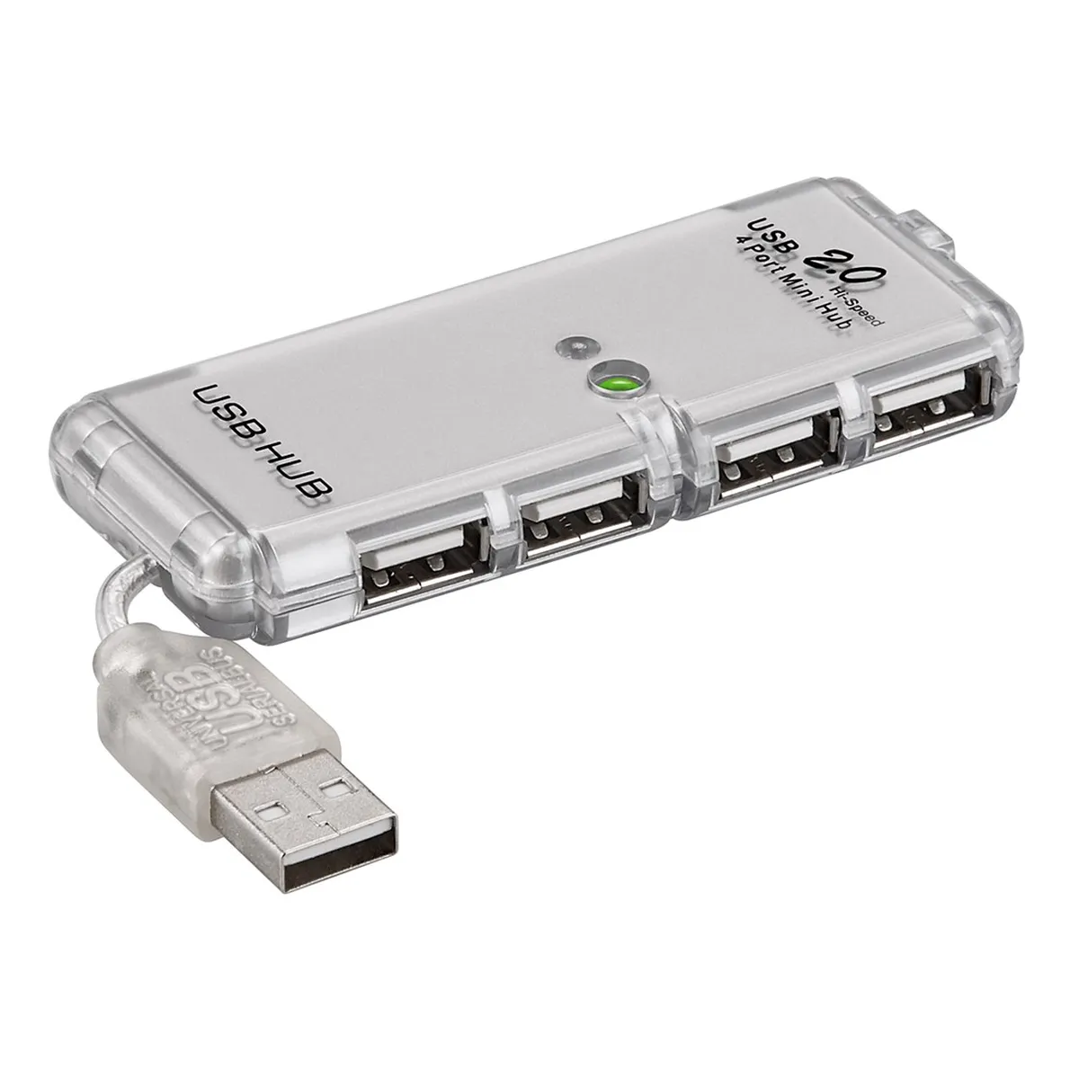 Goobay USB 2.0 Verteiler 4 Port Mini HUB
