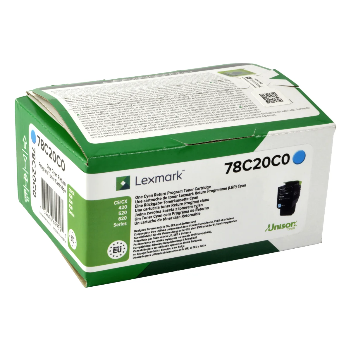 Lexmark Toner cyan 1.400 Seiten (78C20C0)