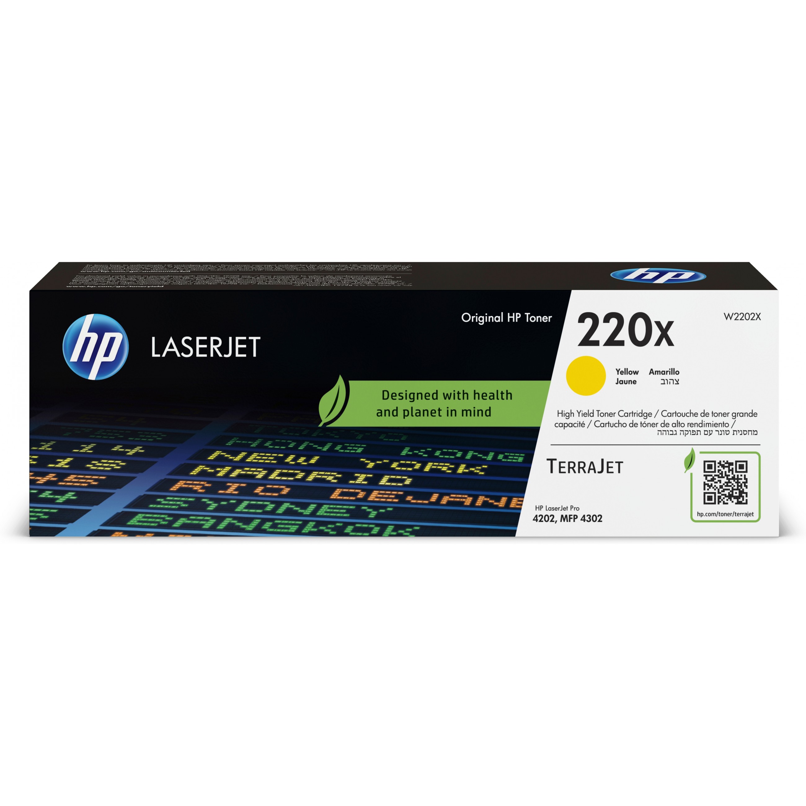 HP Toner '220X' gelb 5.500 Seiten