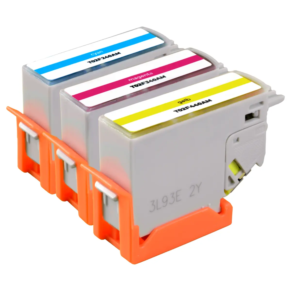Epson 202 - alternatives Patronen MultiPack 'cyan magenta gelb' 3x 7 ml | 3x 350 Seiten - Digital Revolution