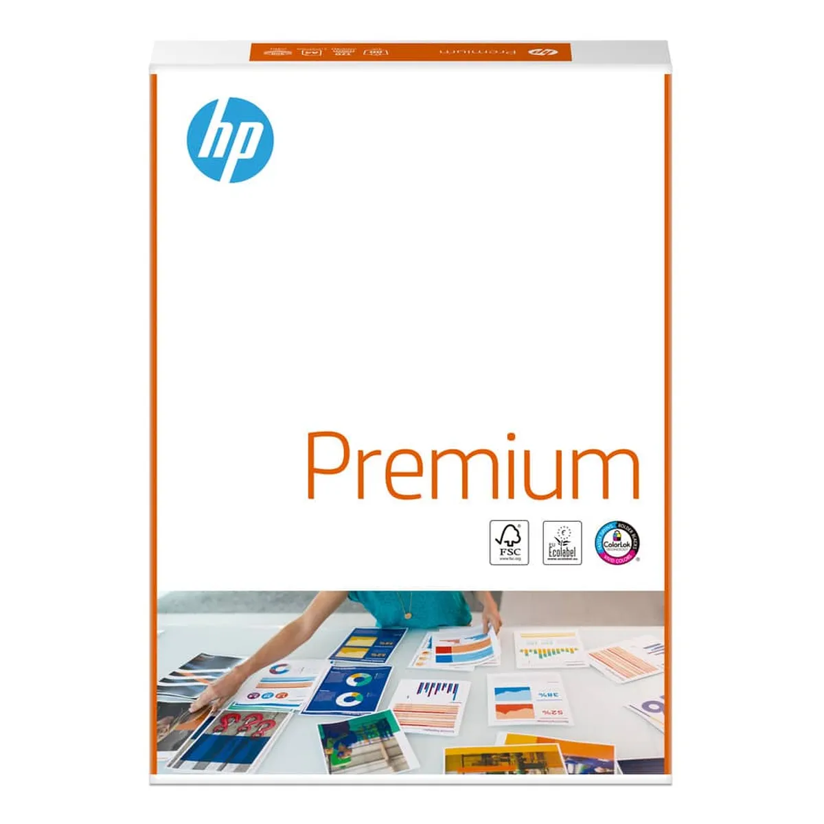HP Premium Paper - A4, 90 g/qm, weiß, 500 Blatt
