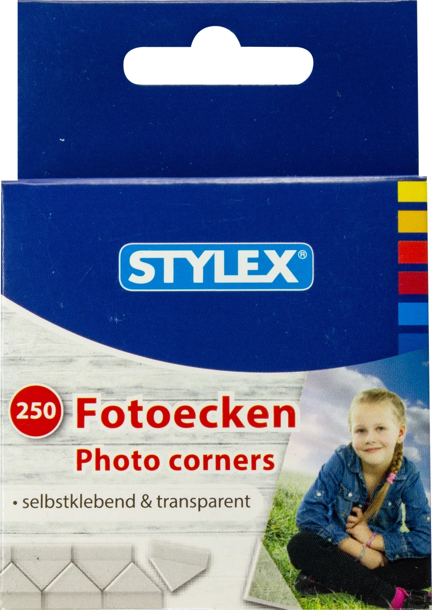 Stylex Fotoecken, selbstklebend, 250 Stück
