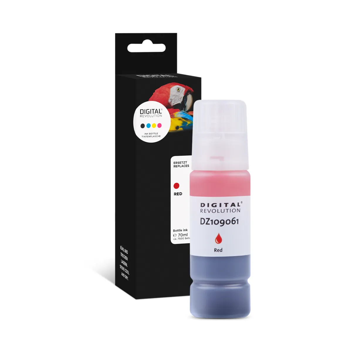 Canon GI-53 R - alternative Tinte 'rot' 60 ml | 8.000 Seiten - Digital Revolution