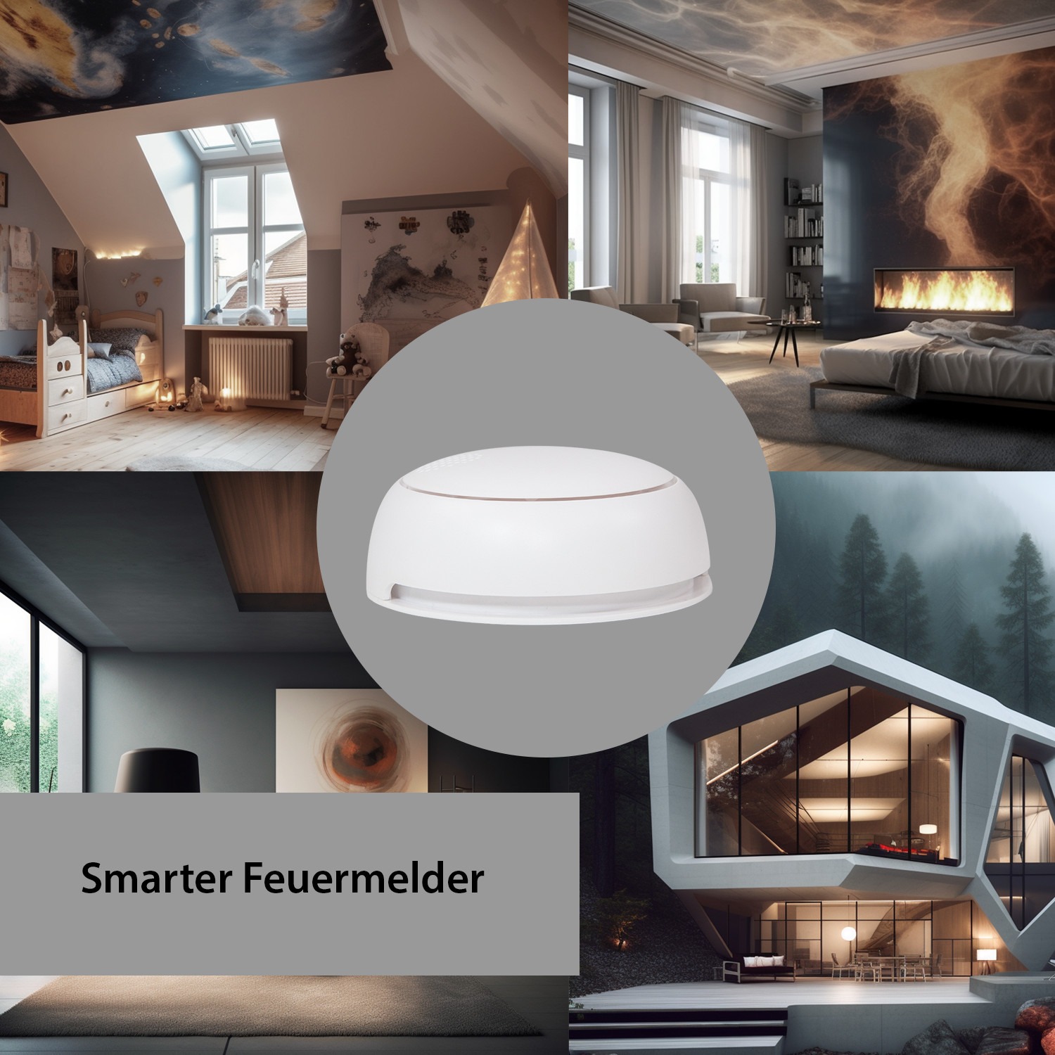 XCOAST Smart Home Rauchmelder