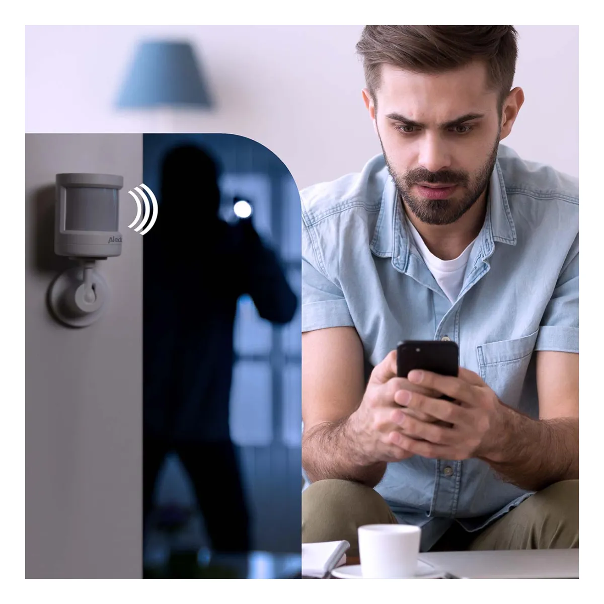 Alecto SMART-MOTION10 Intelligenter Zigbee-Bewegungsmelder