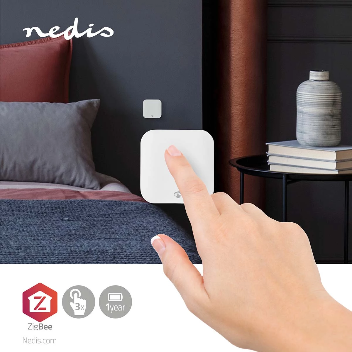 Nedis SmartLife Wandschalter Nedis SmartLife Wandschalter
