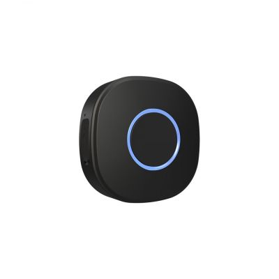 Home Shelly Plug & Play “Button1“ WLAN Schalter & Dimmer Akku Schwarz