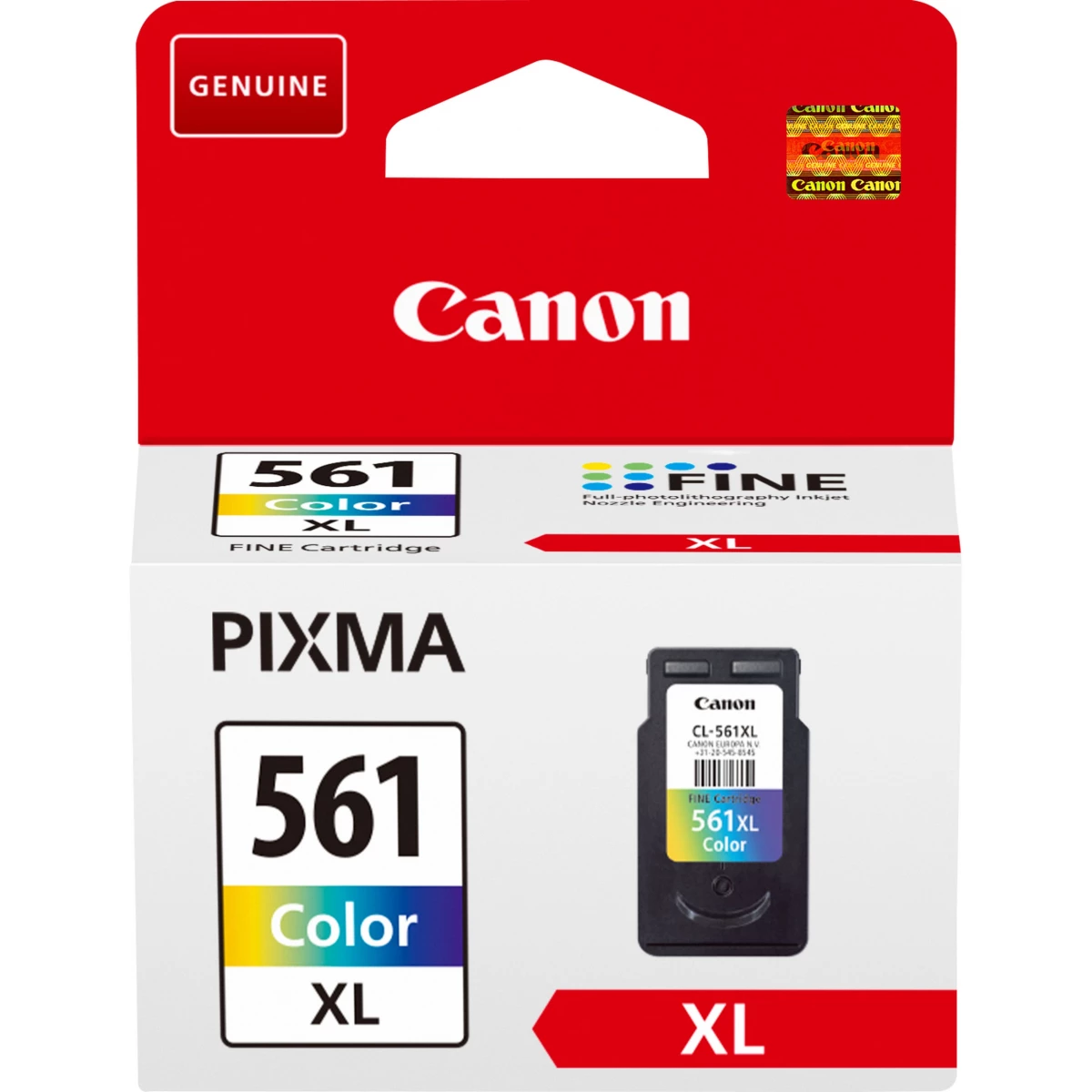 Druckerpatrone Canon CL-561 XL cyan magenta gelb 12,2 ml | 300 Seiten (3730C001)