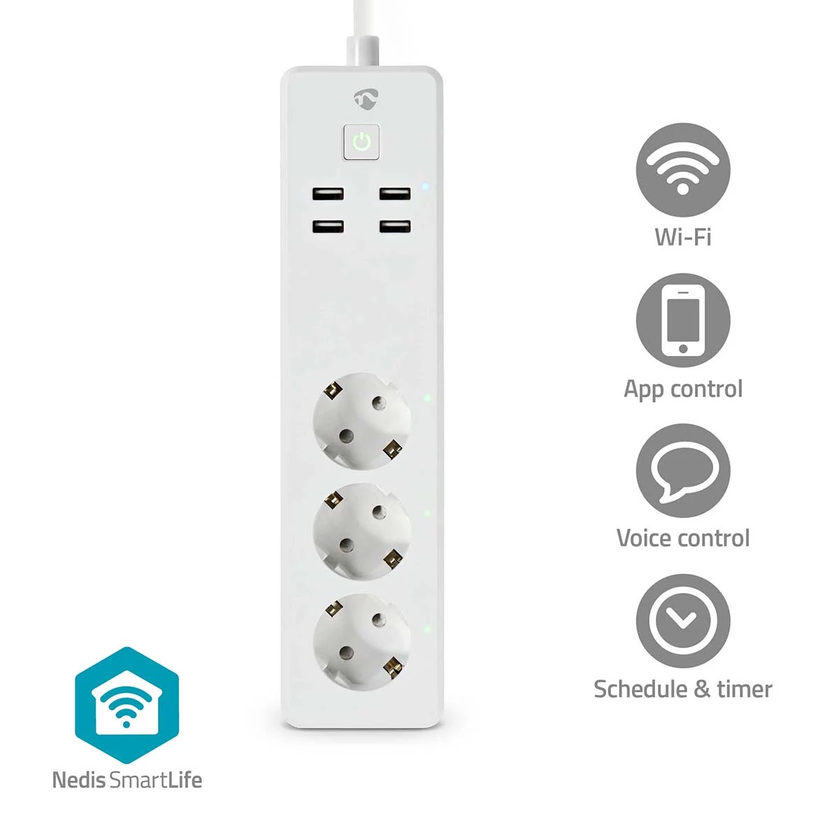 Nedis SmartLife Power Strip