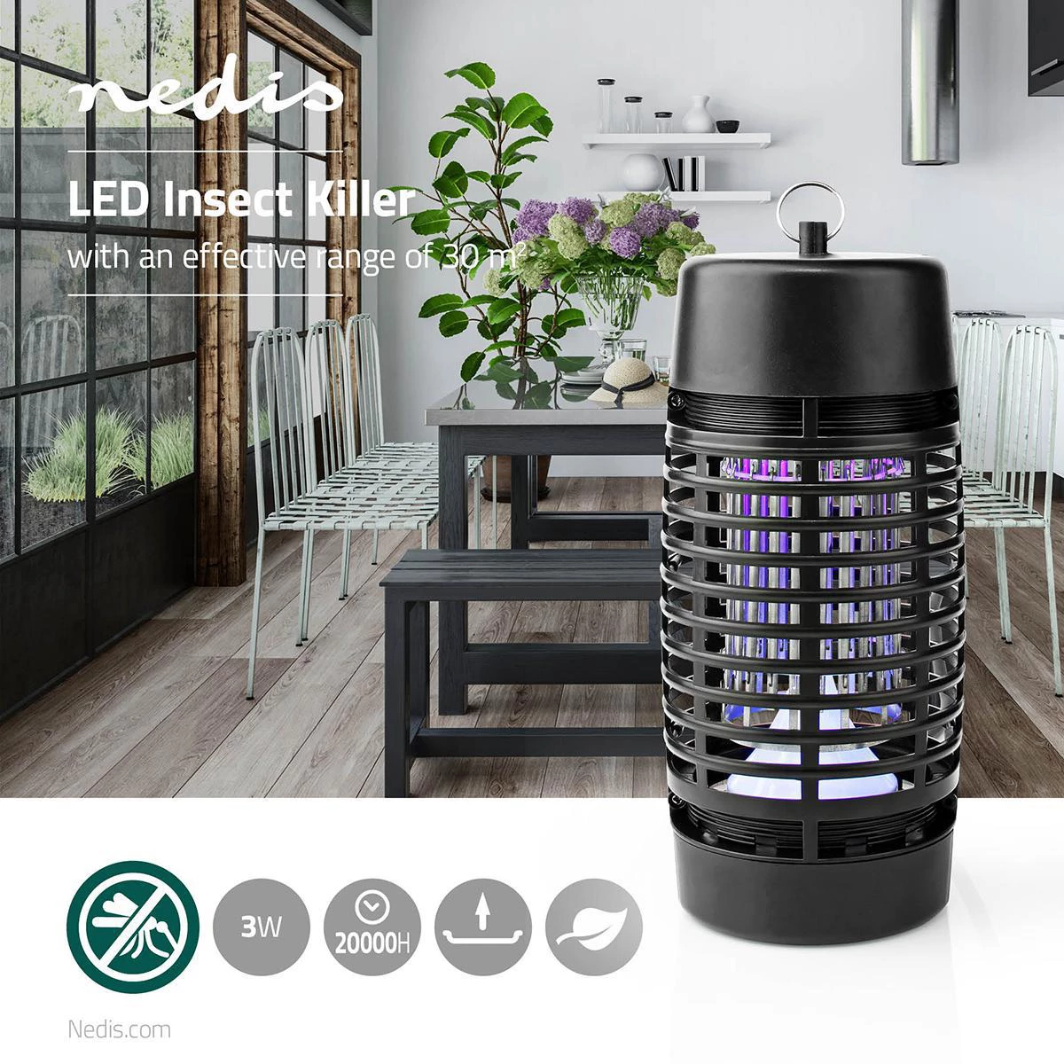 Nedis Moskito Stop-Lichtfalle