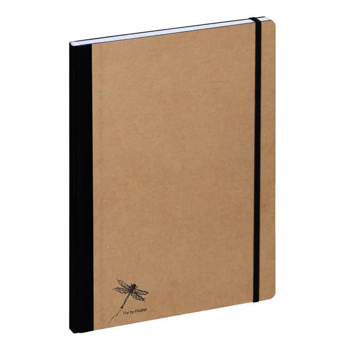 Pagna® Notizbuch Pur - A4, kariert, natur