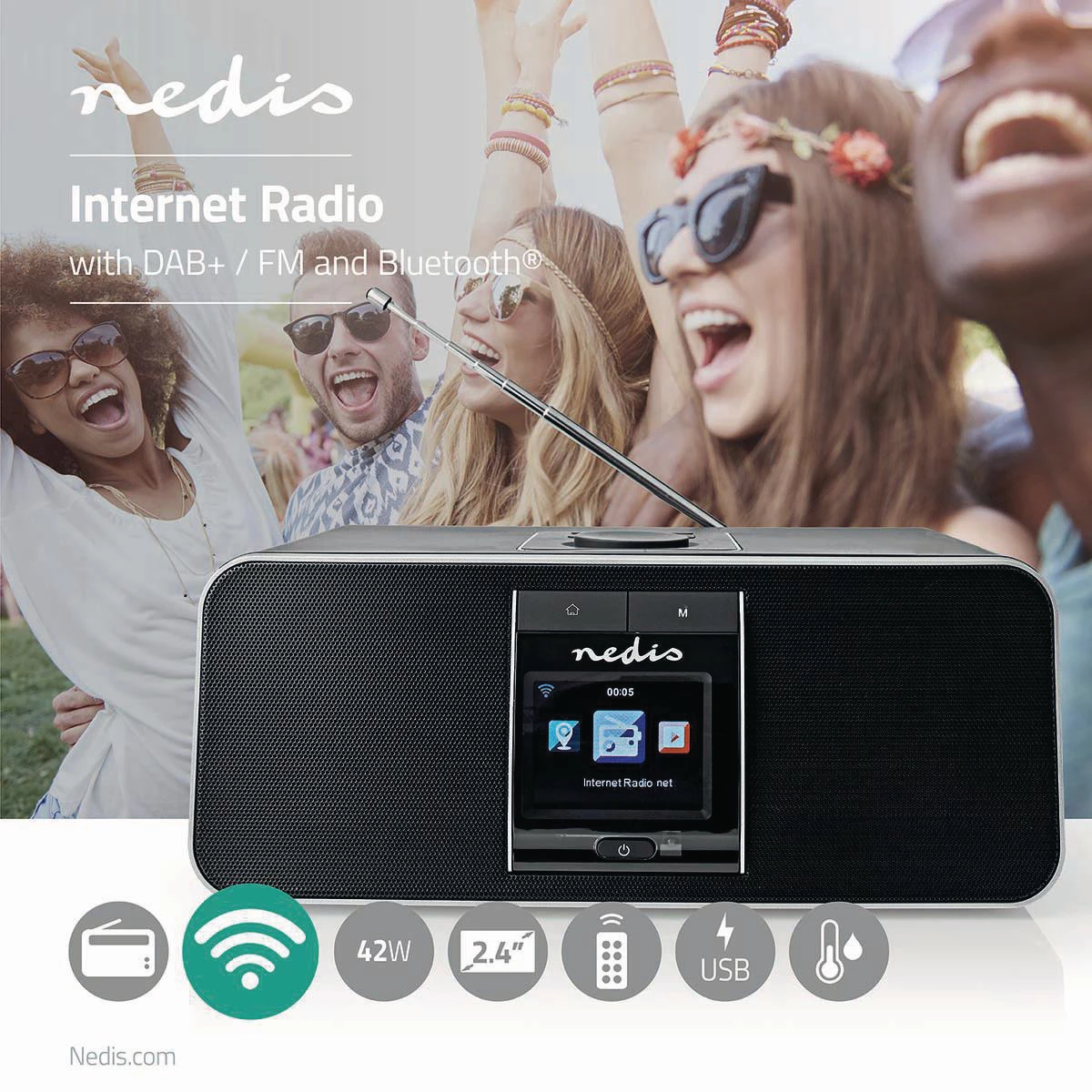 Nedis Internetradio Nedis Internetradio