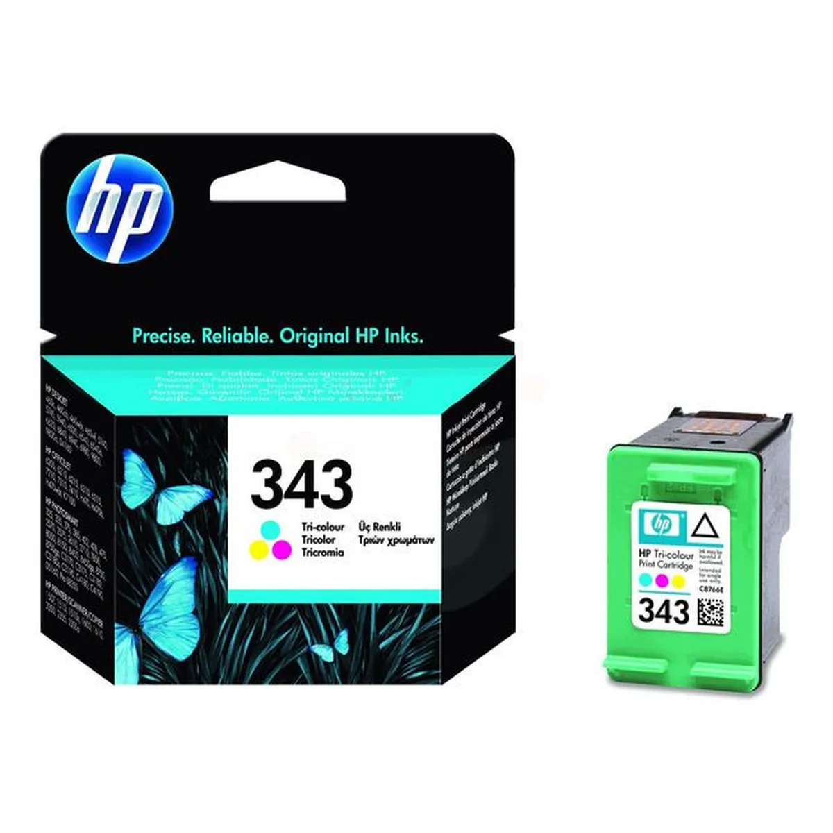Druckerpatrone HP 343 farbig 7 ml | 260 Seiten (C8766EE)